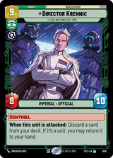 Director Krennic - I Lose Nothing But Time (Foil) - Star Wars Unlimited