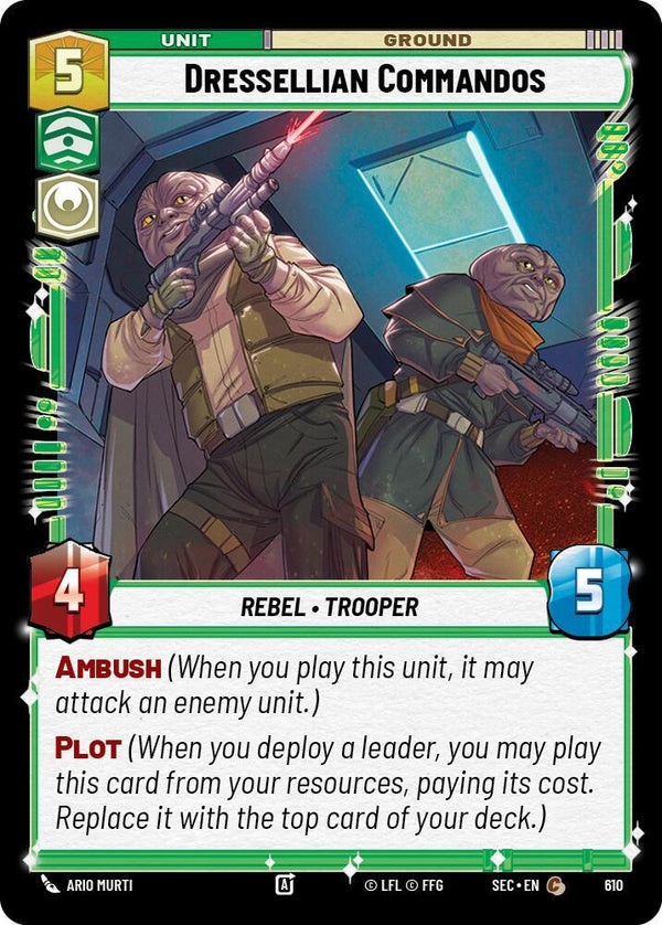 Dressellian Commandos (Foil) - Star Wars Unlimited