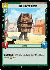 GNK Power Droid (Foil) - Star Wars Unlimited