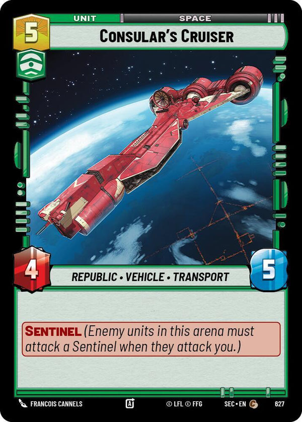 Consular's Cruiser (Foil) - Star Wars Unlimited