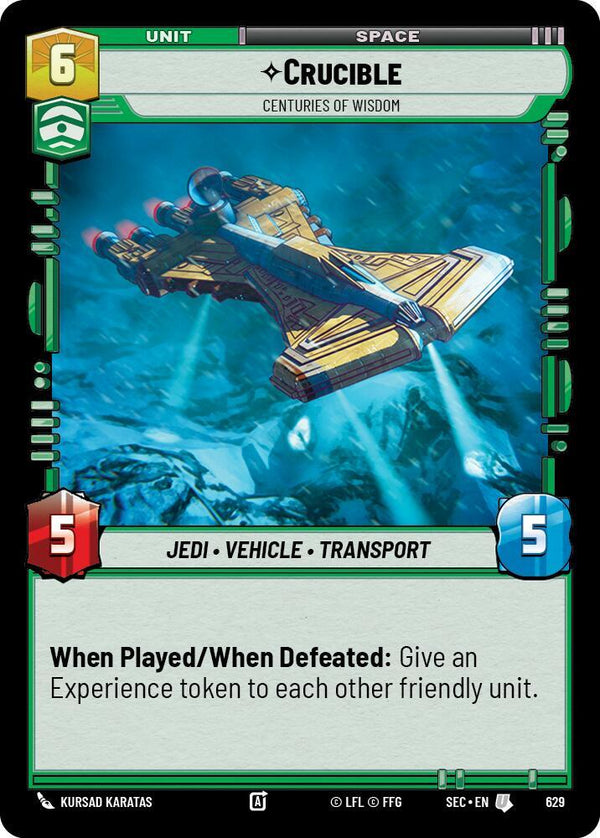 Crucible - Centuries of Wisdom (Foil) - Star Wars Unlimited