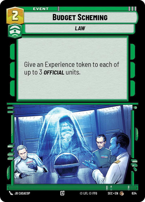 Budget Scheming (Foil) - Star Wars Unlimited