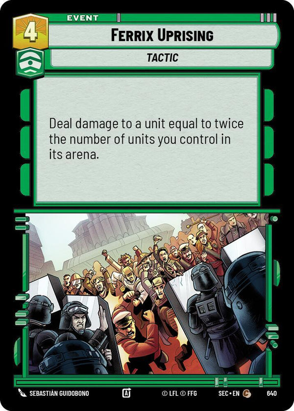 Ferrix Uprising (Foil) - Star Wars Unlimited
