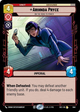 Arihnda Pryce - On the Road to Power (Foil) - Star Wars Unlimited