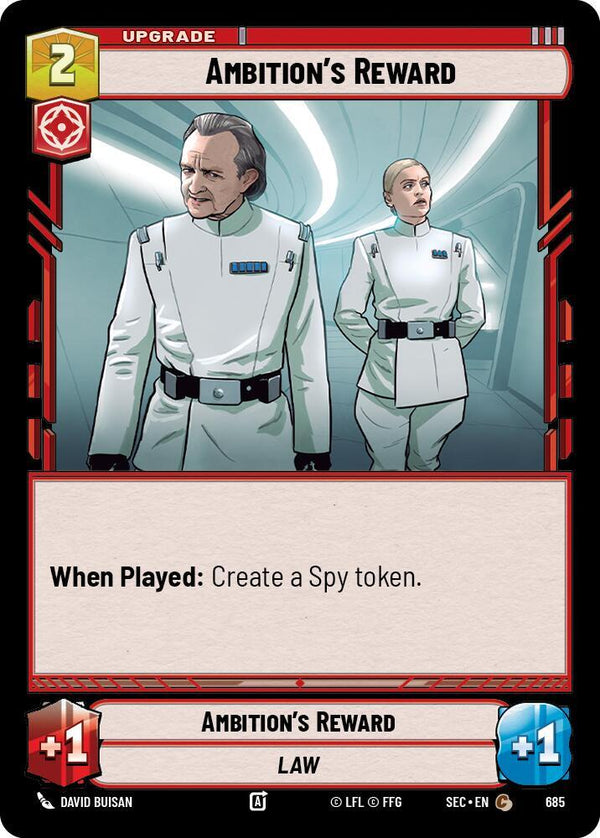Ambition's Reward (Foil) - Star Wars Unlimited