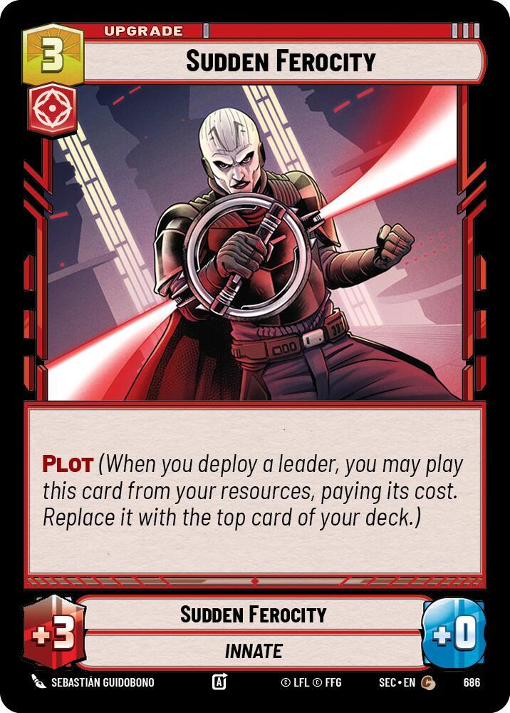 Sudden Ferocity (Foil)