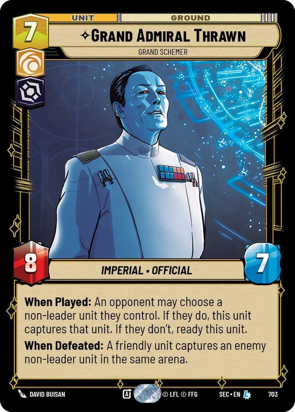 Grand Admiral Thrawn - Grand Schemer (Foil) - Star Wars Unlimited