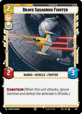Bravo Squadron Fighter (Foil) - Star Wars Unlimited