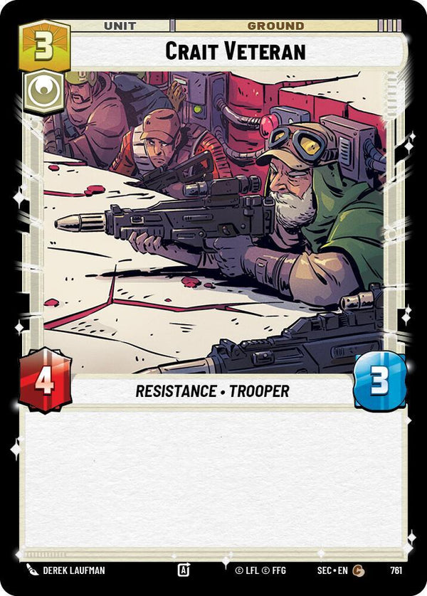 Crait Veteran (Foil) - Star Wars Unlimited