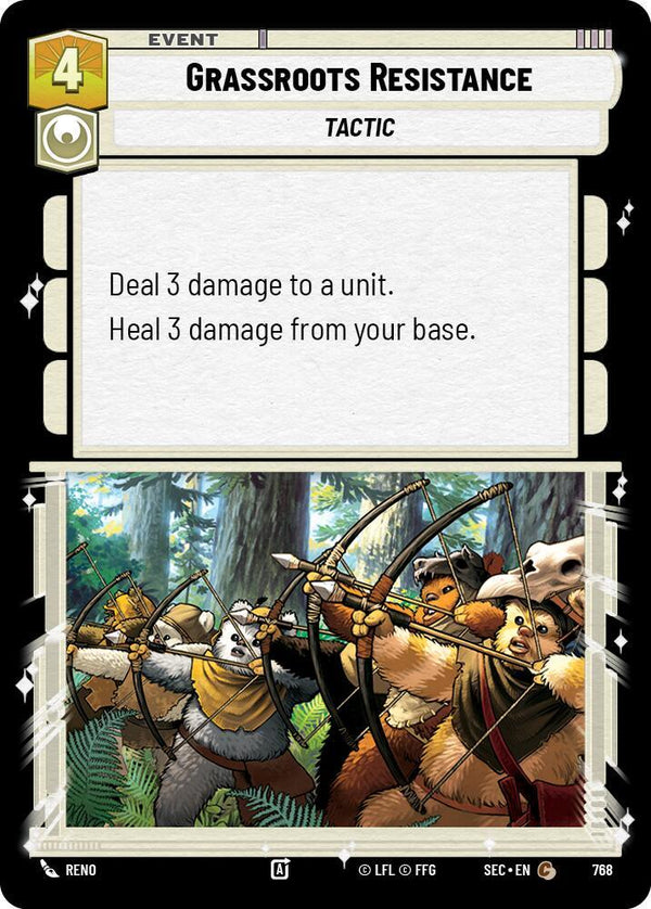 Grassroots Resistance (Foil) - Star Wars Unlimited