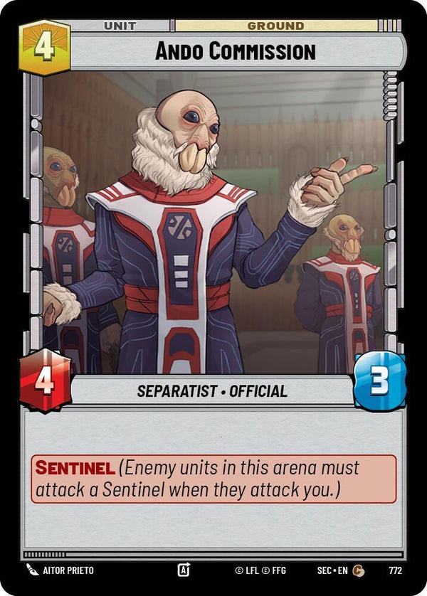 Ando Commission (Foil) - Star Wars Unlimited