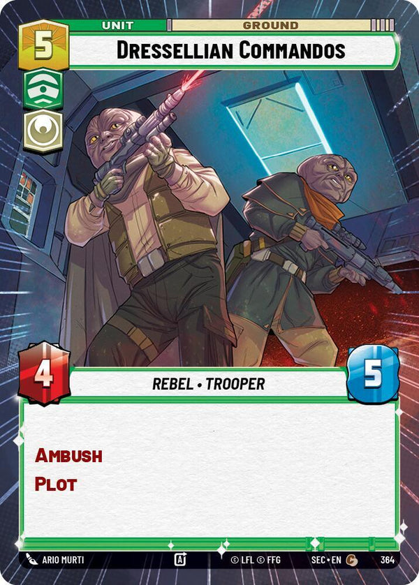 Dressellian Commandos (Hyperspace) - Star Wars Unlimited