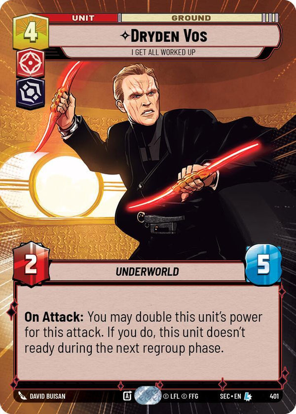Dryden Vos - I Get All Worked Up (Hyperspace) - Star Wars Unlimited