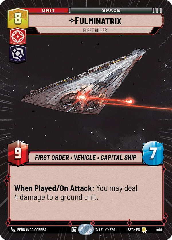 Fulminatrix - Fleet Killer (Hyperspace) - Star Wars Unlimited