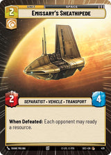 Emissary's Sheathipede (Hyperspace) - Star Wars Unlimited