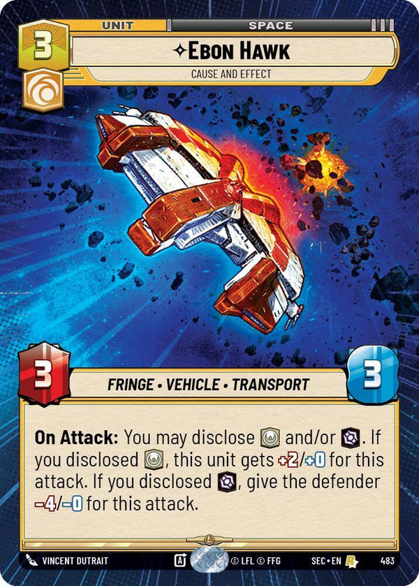 Ebon Hawk - Cause and Effect (Hyperspace) - Star Wars Unlimited