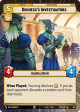 Duchess's Investigators (Hyperspace) - Star Wars Unlimited