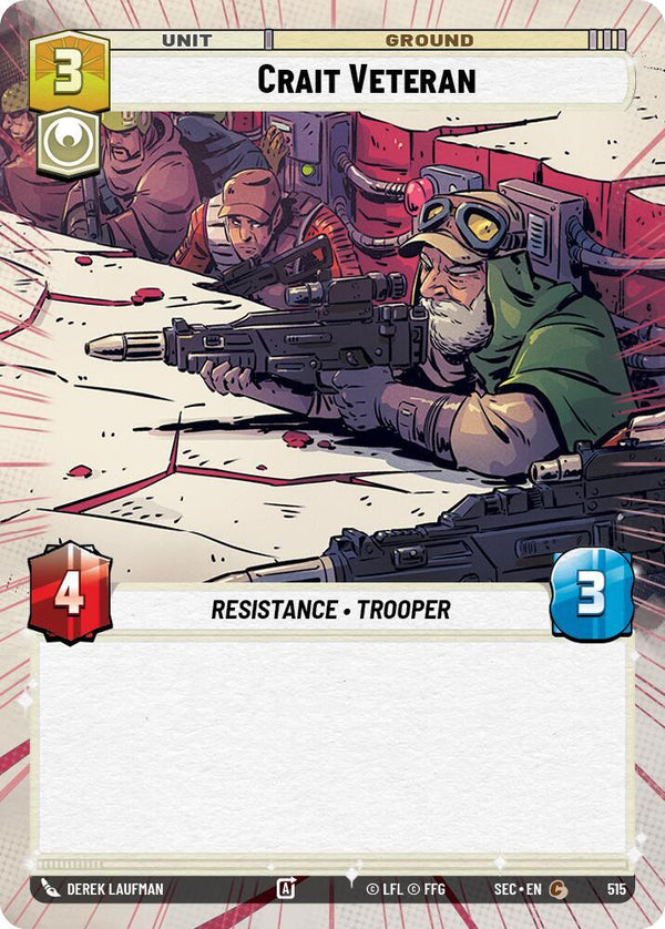 Crait Veteran (Hyperspace) - Star Wars Unlimited