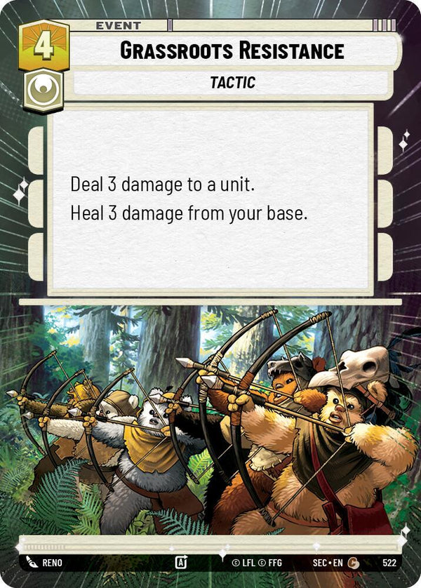 Grassroots Resistance (Hyperspace) - Star Wars Unlimited