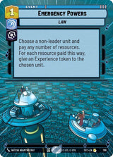 Emergency Powers (Hyperspace Foil) - Star Wars Unlimited