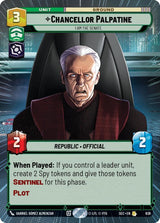 Chancellor Palpatine - I Am the Senate (Hyperspace Foil) - Star Wars Unlimited