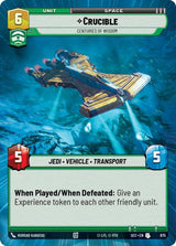 Crucible - Centuries of Wisdom (Hyperspace Foil) - Star Wars Unlimited