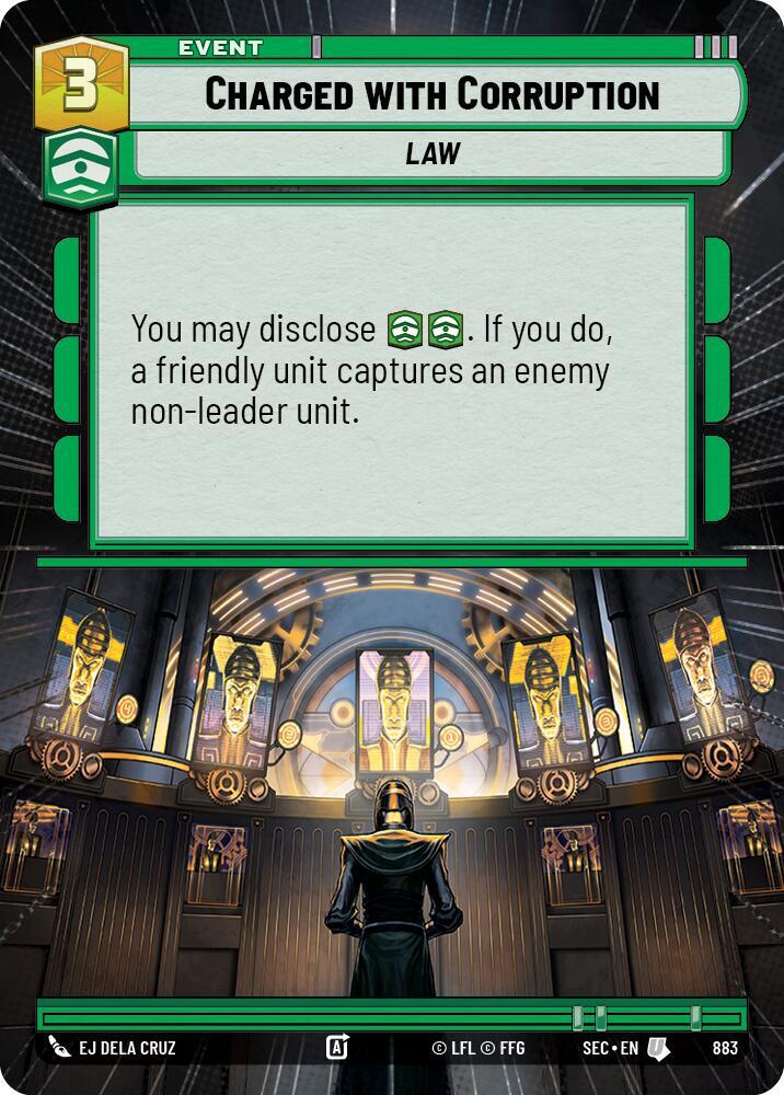 Charged with Corruption (Hyperspace Foil)