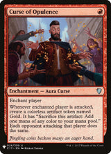Curse of Opulence - Magic: The Gathering