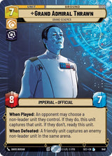 Grand Admiral Thrawn - Grand Schemer (Hyperspace Foil) - Star Wars Unlimited