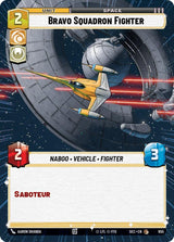 Bravo Squadron Fighter (Hyperspace Foil) - Star Wars Unlimited