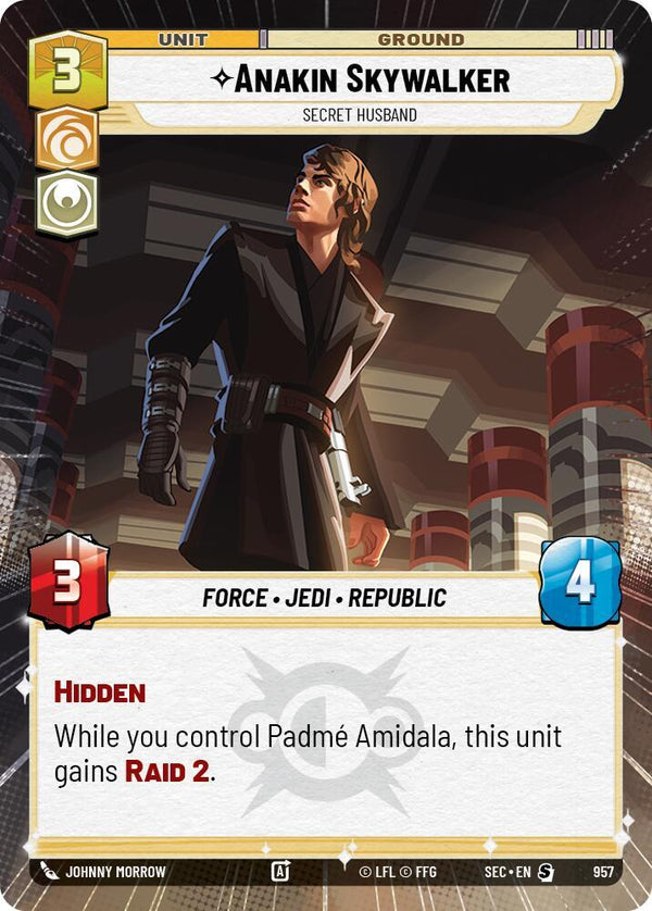 Anakin Skywalker - Secret Husband (Hyperspace Foil) - Star Wars Unlimited