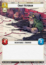 Crait Veteran (Hyperspace Foil) - Star Wars Unlimited