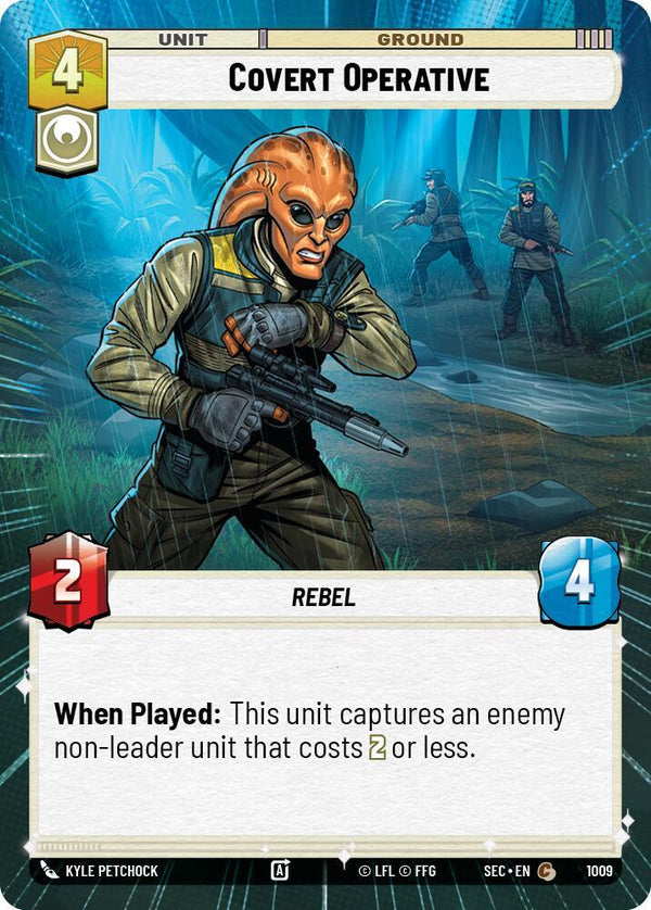 Covert Operative (Hyperspace Foil) - Star Wars Unlimited