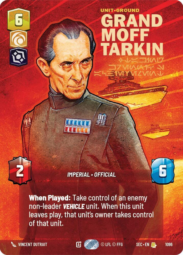 Grand Moff Tarkin - Taking Krennic's Achievement (Prestige Foil) - Star Wars Unlimited