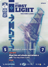 First Light - Threatening Elegance (Prestige Foil) - Star Wars Unlimited