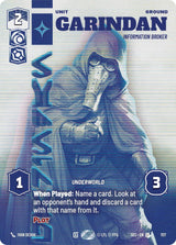 Garindan - Information Broker (Prestige Foil) - Star Wars Unlimited