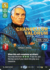Chancellor Valorum - Civil Servant (Serialized) - Star Wars Unlimited