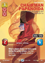 Chairman Papanoida - Undaunted Diplomat (Serialized) - Star Wars Unlimited