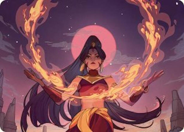Firebending Student Art Card - Magic: The Gathering