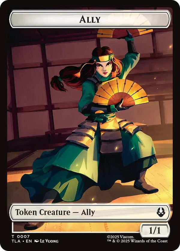 Ally (0007) // Clue (0018) Double-Sided Token - Magic: The Gathering