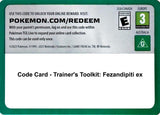 Code Card - Trainer's Toolkit: Fezandipiti ex - Pokémon