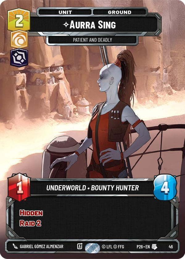 Aurra Sing - Patient and Deadly (46) - Star Wars Unlimited