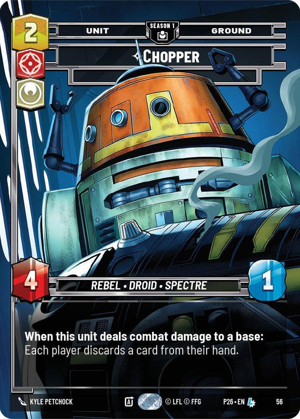 Chopper - War Hero (56) - Star Wars Unlimited