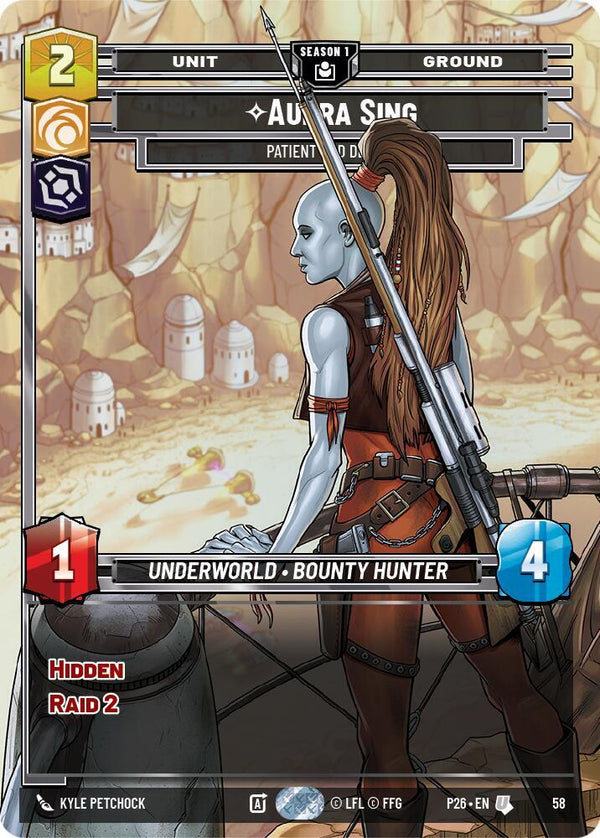 Aurra Sing - Patient and Deadly (58) - Star Wars Unlimited