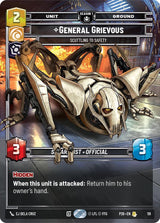 General Grievous - Scuttling to Safety (59) - Star Wars Unlimited