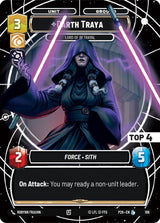 Darth Traya - Lord of Betrayal (Top 4) - Star Wars Unlimited