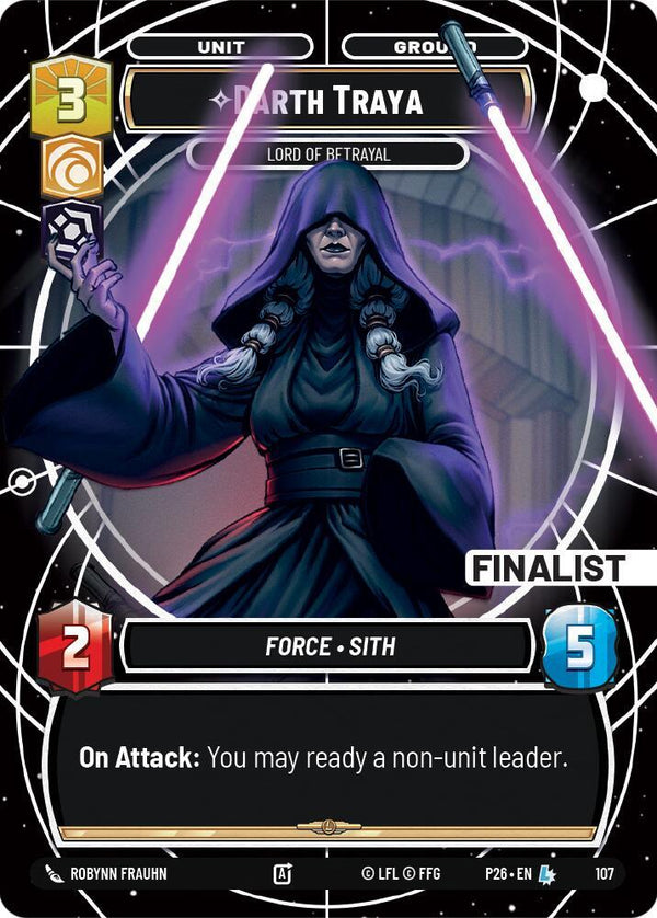Darth Traya - Lord of Betrayal (Finalist) - Star Wars Unlimited