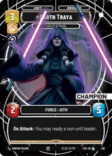 Darth Traya - Lord of Betrayal (Champion) - Star Wars Unlimited