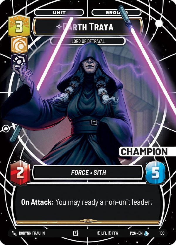 Darth Traya - Lord of Betrayal (Champion) - Star Wars Unlimited