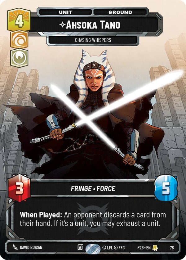 Ahsoka Tano - Chasing Whispers (78) - Star Wars Unlimited